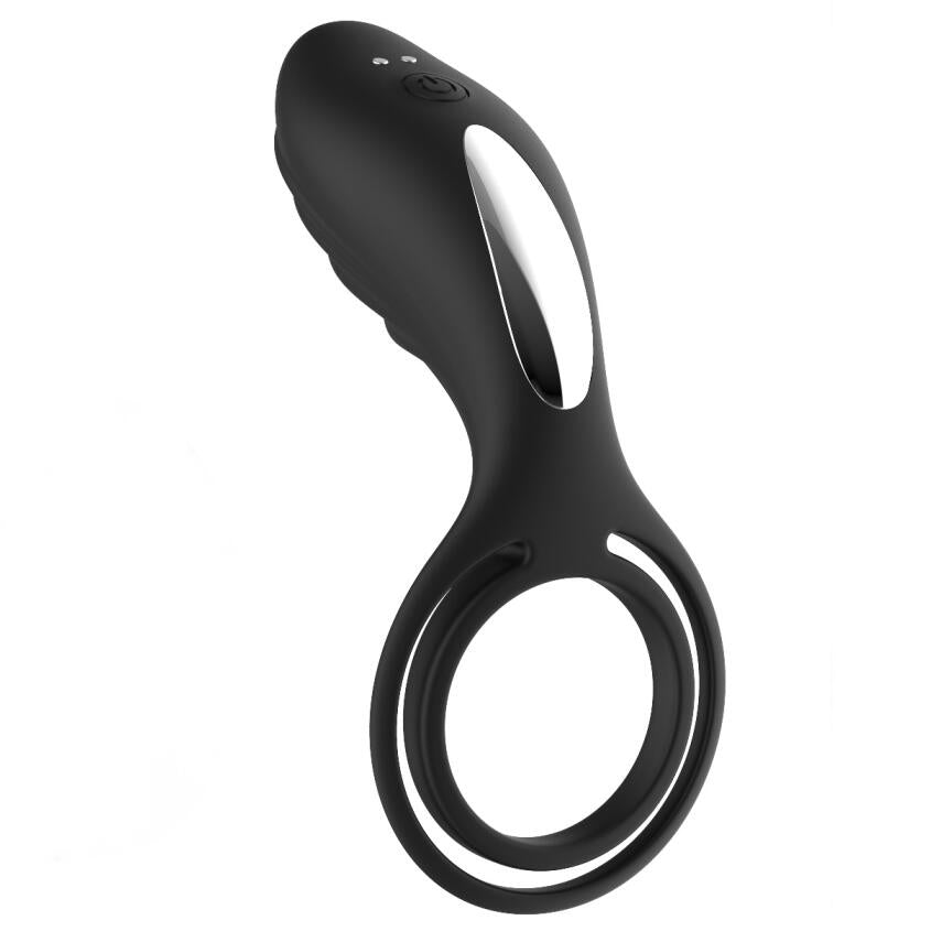 Oleifun Cock Rings with Vibrator Silicone Penis Ring with 9 Vibrating Modes + 3 Speeds Clitoris Stimulator Sex Toys for Couples - oleifun -