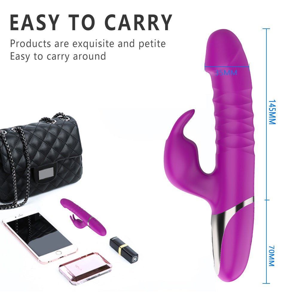 Oleifun Rabbit Vibrator 7 Thrusting & Vibrating Modes Waterproof Adult Sensory Toys for Women Female - oleifun -
